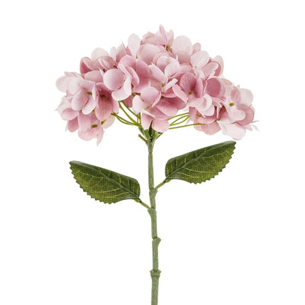 Roze Nep Bloem Hortensia 35cm van Partydeco koop je bij Partywinkel