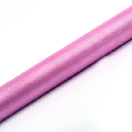 Roze Organza Stof 36cm 9m van Partydeco koop je bij Partywinkel
