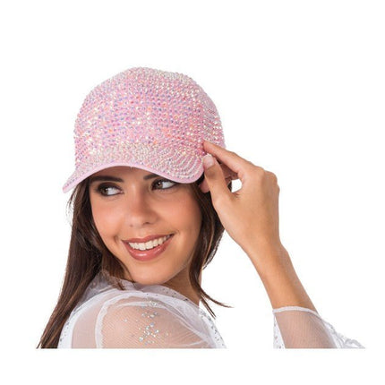 Roze Strass Pet One Size van CHAKS koop je bij Partywinkel