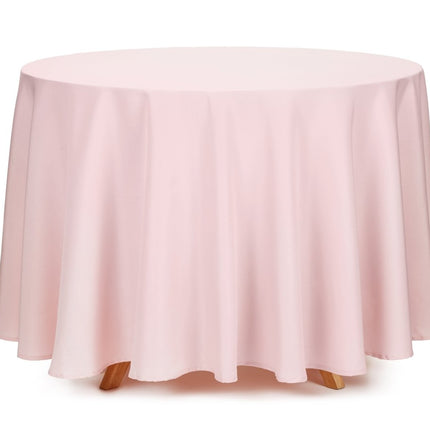 Roze Tafelkleed 2,3m van Partydeco koop je bij Partywinkel