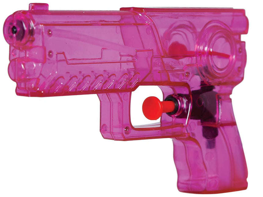 Roze Waterpistool 17cm van Fiestas Guirca koop je bij Partywinkel