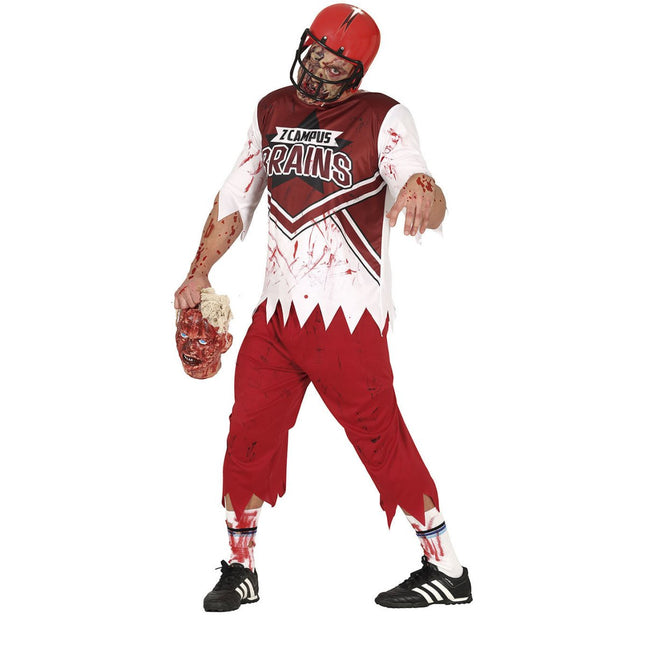 Rugby zombie Halloween Kostuum Heren van Fiestas Guirca koop je bij Partywinkel