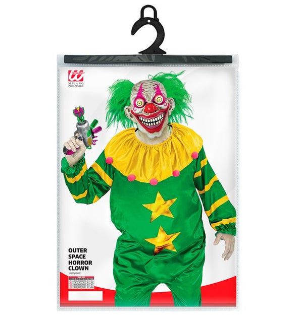 Ruimte Horror Clown Groen Geel van Widmann koop je bij Partywinkel