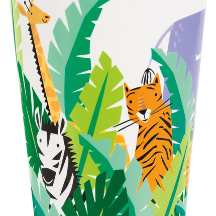 Safari Bekers Papier 266ml 8st van Unique koop je bij Partywinkel