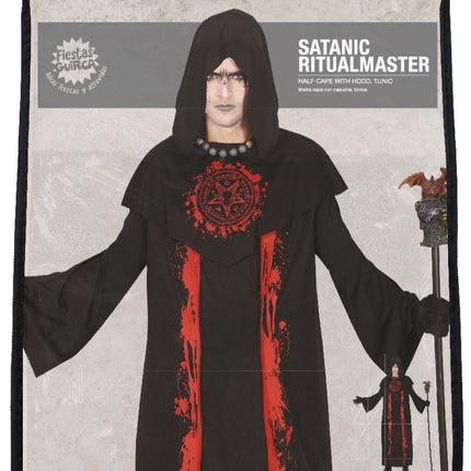 Satan Halloween Kostuum Heren Rood L van Fiestas Guirca koop je bij Partywinkel