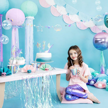 Schelp Bordjes Parelmoer 18,5cm 6st van Partydeco koop je bij Partywinkel