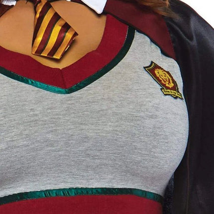 Schoolmeisje Kostuum Grijs Rood Dames Leg Avenue van Leg Avenue koop je bij Partywinkel