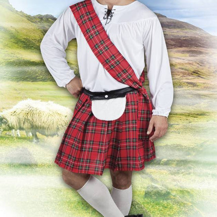 Schotse Kilt Kostuum van Boland koop je bij Partywinkel
