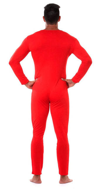 Second Skin Pak Kostuum Rood Heren van Fiestas Guirca koop je bij Partywinkel