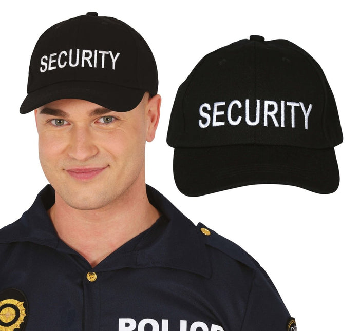Security Pet Zwart van Fiestas Guirca koop je bij Partywinkel