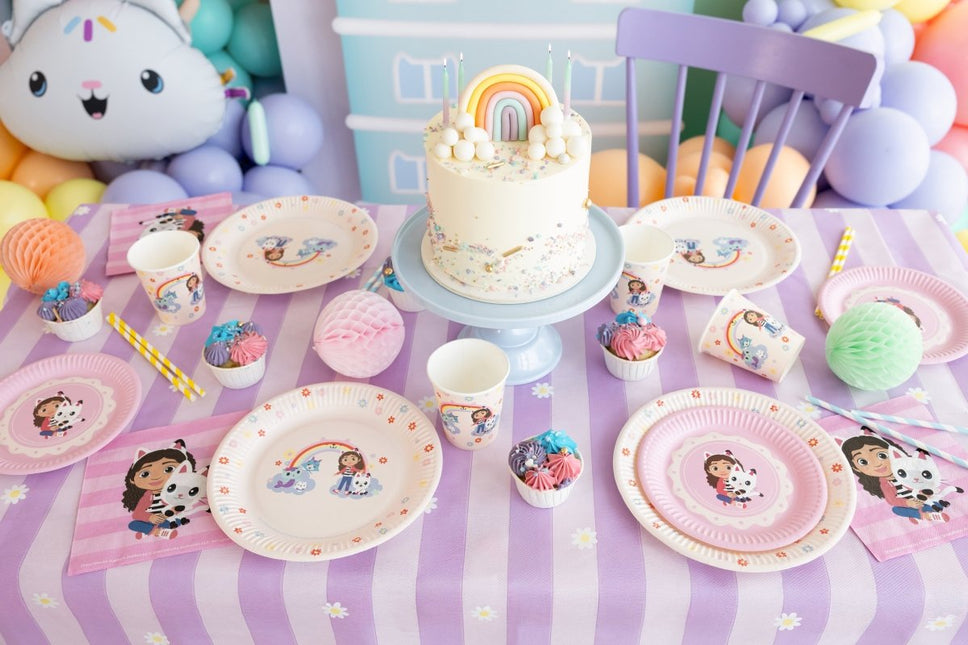Servetten Gabby's Dollhouse, 33 x 33 van Partydeco koop je bij Partywinkel