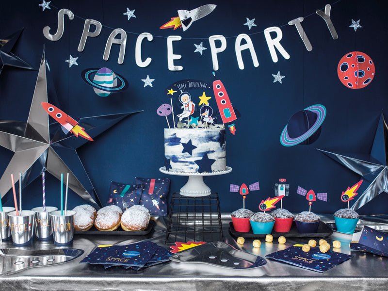 Servetten Space 33cm 20st van Partydeco koop je bij Partywinkel