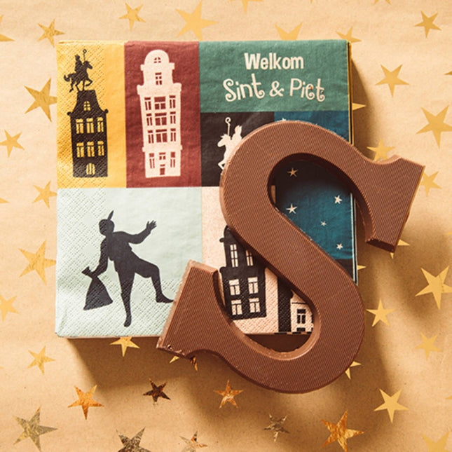 Servetten Welkom Sint En Piet 33cm 20st van Folat koop je bij Partywinkel