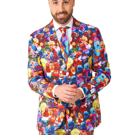 Sesamstraat Pak Heren OppoSuits van OppoSuits koop je bij Partywinkel