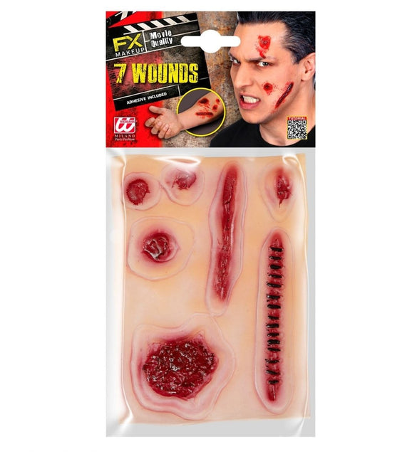 Set Wonden 7 delig van Widmann koop je bij Partywinkel