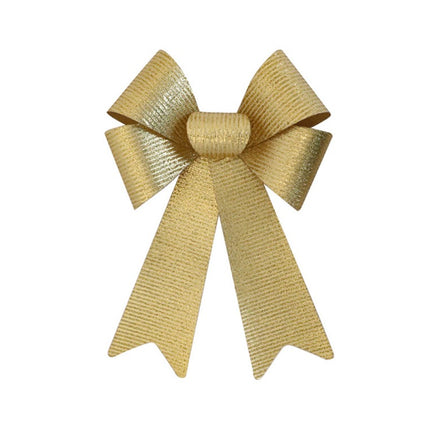 Guld rosett Glitter ränder 38cm