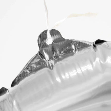 0 år, siffra, ballong, silver, tom, 85 cm