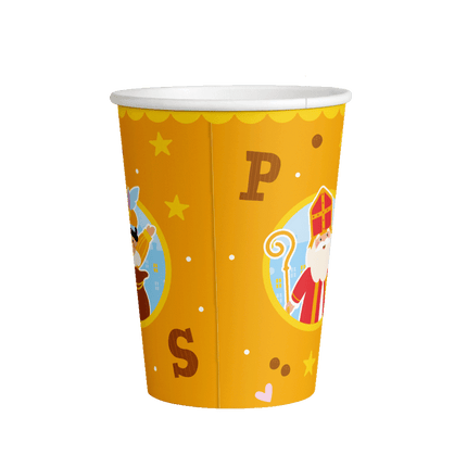 Sinterklaas Bekers 8st van Paper Dreams koop je bij Partywinkel