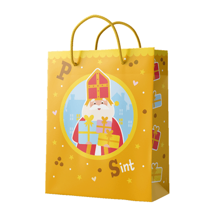 Sinterklaas Cadeautas 75cm van Paper Dreams koop je bij Partywinkel