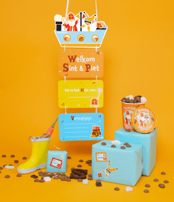 Sinterklaas Deurbord 80cm van Paper Dreams koop je bij Partywinkel