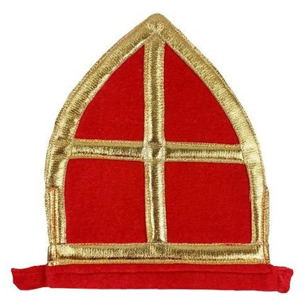 Sinterklaas Mijter 25cm van Haza Witbaard koop je bij Partywinkel