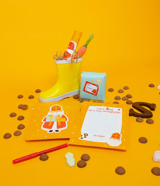 Sinterklaas Verlanglijstjes 16cm 6st van Paper Dreams koop je bij Partywinkel