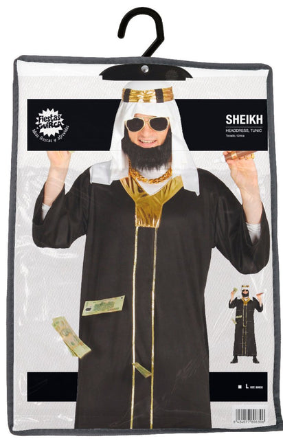 Sjeik Kostuum Zwart Heren van Fiestas Guirca koop je bij Partywinkel