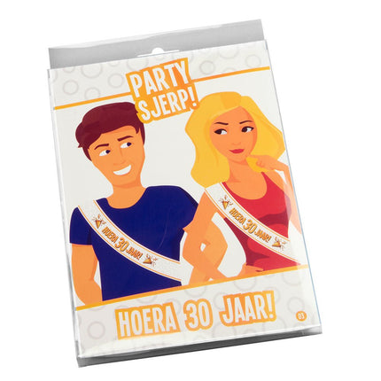 Sjerp Hoera 30 Jaar van Paper Dreams koop je bij Partywinkel