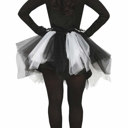 Skelet Halloween Jurk Dames Zwart van Fiestas Guirca koop je bij Partywinkel