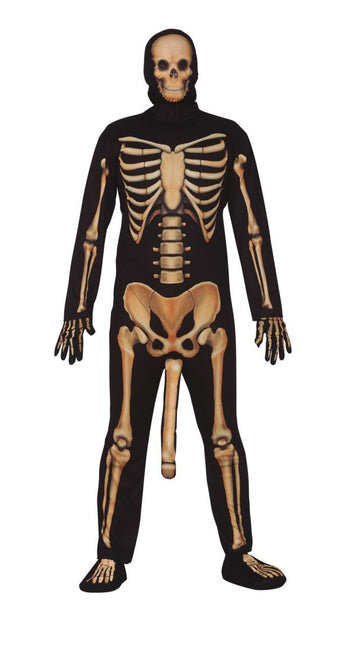 Skelet Halloween Kostuum Heren Met Penis van Fiestas Guirca koop je bij Partywinkel