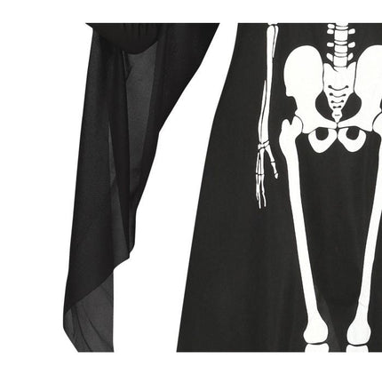 Skelet Halloween tuniek Dames L van Fiestas Guirca koop je bij Partywinkel