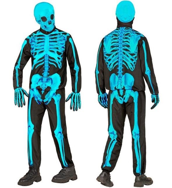Skelet Kostuum Kind Neon van Widmann koop je bij Partywinkel
