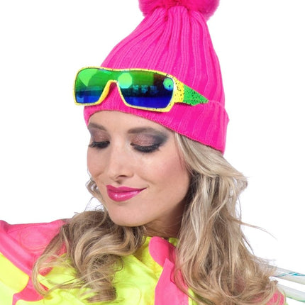 Neon Roze Muts Dames van Wilbers & Wilbers koop je bij Partywinkel