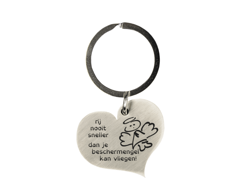Sleutelhanger Beschermengel 10cm van Paper Dreams koop je bij Partywinkel