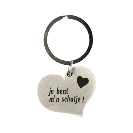 Sleutelhanger M'N Schatje 10cm van Paper Dreams koop je bij Partywinkel