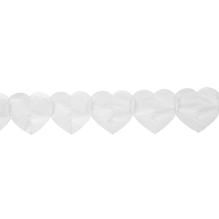 Slinger Hartjes Wit 6m van WeFiesta koop je bij Partywinkel