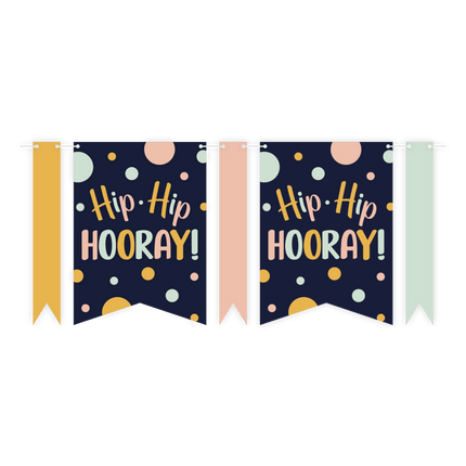 Slinger Hip Hip Hooray 6m van Paper Dreams koop je bij Partywinkel