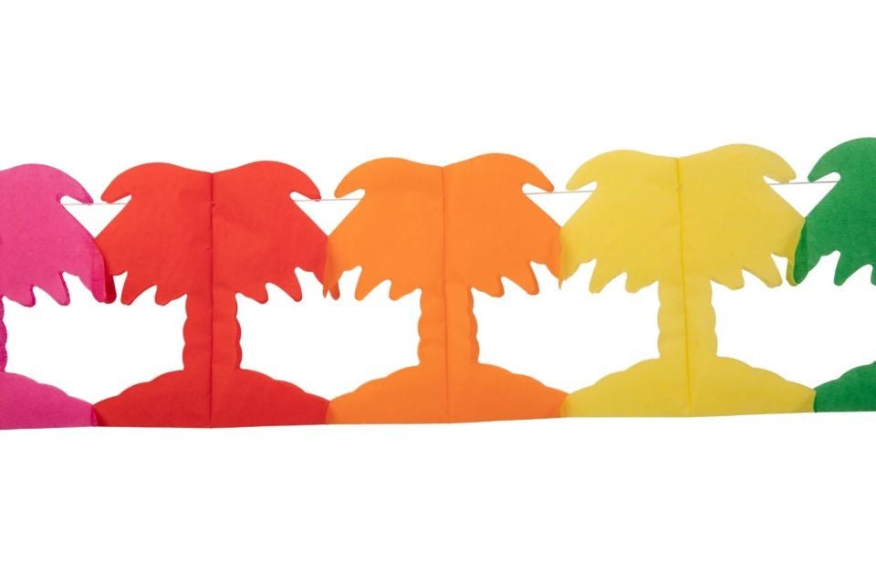 Slinger Palmbomen Gekleurd 6m van WeFiesta koop je bij Partywinkel