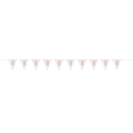 Slingers 18 Jaar Rose Goud 2,74m van Unique koop je bij Partywinkel
