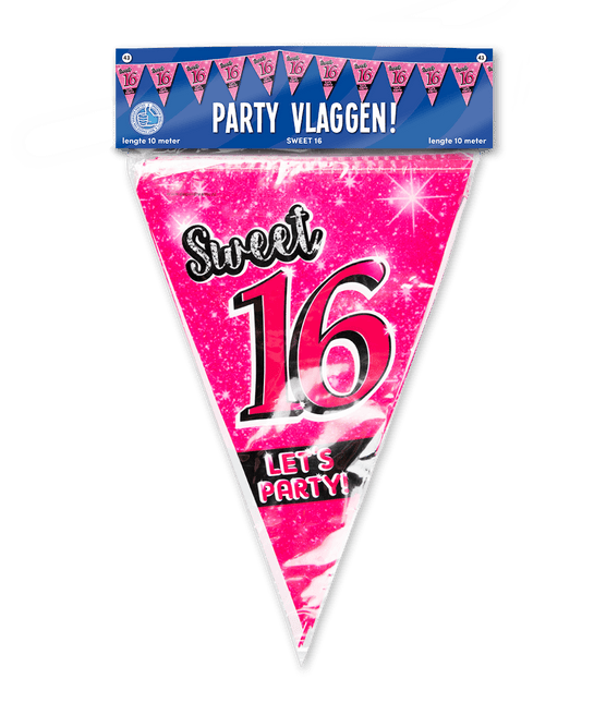 Slingers Sweet 16 10m van Paper Dreams koop je bij Partywinkel