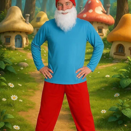 Stor Smurf Kostym