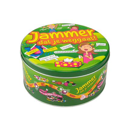 Snoeptrommel Jammer Dat Je Weggaat van Paper Dreams koop je bij Partywinkel