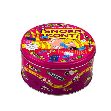 Snoeptrommel Snoepkont 14cm van Paper Dreams koop je bij Partywinkel