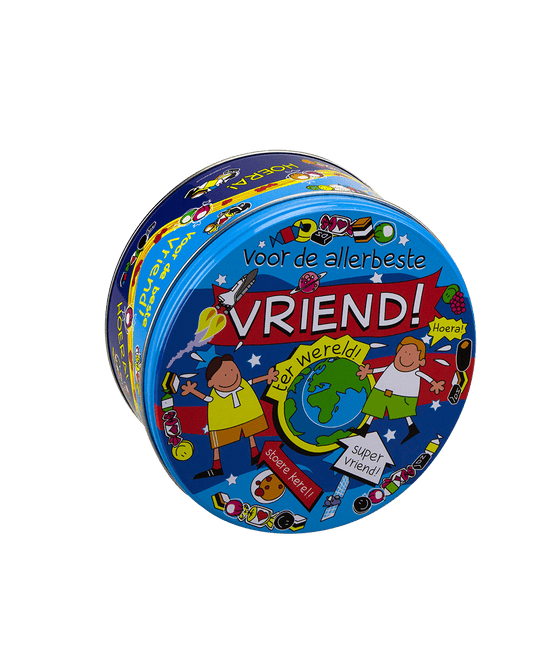 Snoeptrommel Vriend 14cm van Paper Dreams koop je bij Partywinkel