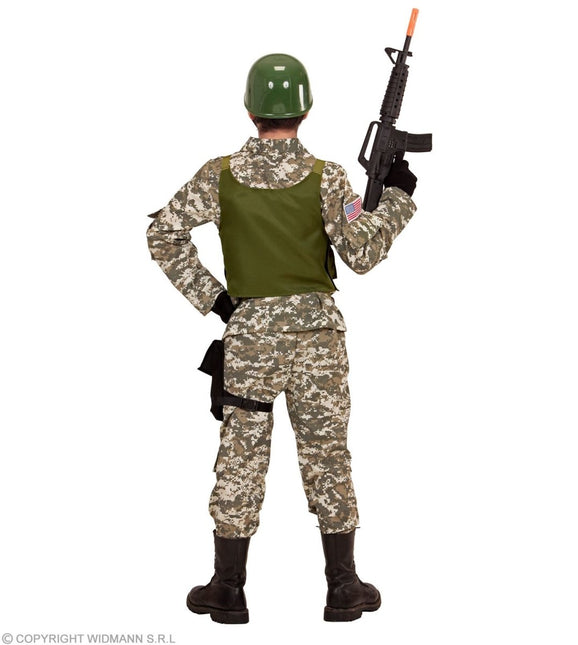 Soldaat Kostuum Groen Kind van Widmann koop je bij Partywinkel