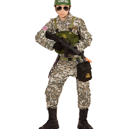 Soldaat Kostuum Groen Kind van Widmann koop je bij Partywinkel