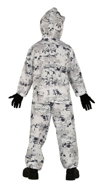 Soldaat Kostuum Kind Wit Grijs van Fiestas Guirca koop je bij Partywinkel