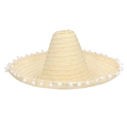 Sombrero Ernesto naturel van Boland koop je bij Partywinkel