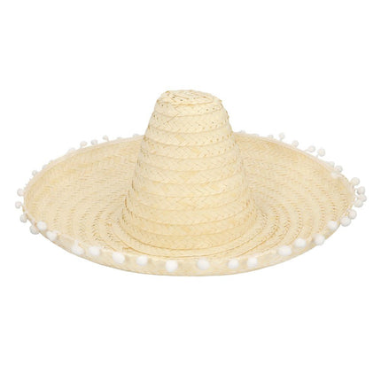 Sombrero Ernesto naturel van Boland koop je bij Partywinkel