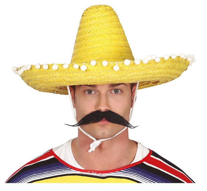 Sombrero Geel 60cm van Fiestas Guirca koop je bij Partywinkel